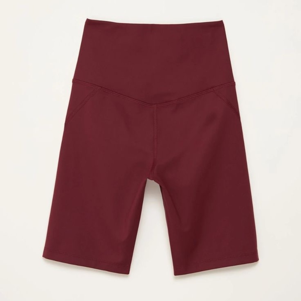Girlfriend Collective Compressive Mulberry High-Rise Bike Short